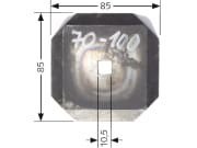 Industriehof® Schneidscheibe 85 x 85 x 4 mm für Strautmann, Seko, 70-100 Industriehof® Schneidscheibe 85 x 85 x 4 mm für Strautmann, Seko, 70-100