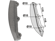Industriehof® Säscharkeil Abstand Bohrungen 114; 116 – 230 mm; mm, Bohrung 10 mm für Becker Industriehof® Säscharkeil Abstand Bohrungen 114; 116 – 230 mm; mm, Bohrung 10 mm für Becker