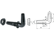 Agrotop Fassdurchgangsverschraubung mit Nutmutter G 1/2" AG (BSP), 10688 Agrotop Fassdurchgangsverschraubung mit Nutmutter G 1/2" AG (BSP), 10688