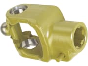Walterscheid Weitwinkelanschlussgabel 80° "AG", Baureihe WW80°, Baugröße 2380, 1 3/8" 6, d 27 mm, L 107 mm, mit Schiebestift, 1366838 Walterscheid Weitwinkelanschlussgabel 80° "AG", Baureihe WW80°, Baugröße 2380, 1 3/8" 6, d 27 mm, L 107 mm, mit Schiebestift, 1366838