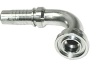 SAE-Flanschnippel "SFL 3000 PSI" leicht, 90 °, Stahl, NW DN 12 - 1/2", Ø 30,2 mm SAE-Flanschnippel "SFL 3000 PSI" leicht, 90 °, Stahl, NW DN 12 - 1/2", Ø 30,2 mm