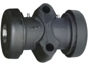 Industriehof® Lagerung, mit Rillenkugellager, 185 x 115 mm, für Vierkantwelle 30 x 30, universal Industriehof® Lagerung, mit Rillenkugellager, 185 x 115 mm, für Vierkantwelle 30 x 30, universal