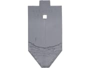 Scharspitze, 120 x 10 mm, aufgepanzert, für Lemken: Smaragd Scharspitze, 120 x 10 mm, aufgepanzert, für Lemken: Smaragd