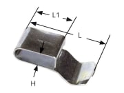 Herth + Buss Klemmschelle 28 x 4,5 mm, L1 15 mm, DIN 17222, 50 266 235 Herth + Buss Klemmschelle 28 x 4,5 mm, L1 15 mm, DIN 17222, 50 266 235