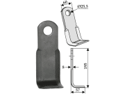 Winkelmesser für Sicma, Sovema L x B x S 195 x 60 x 8 mm Bohrung L x B 25.5 mm Tiefe 57 mm Winkelmesser für Sicma, Sovema L x B x S 195 x 60 x 8 mm Bohrung L x B 25.5 mm Tiefe 57 mm