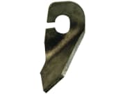 Flügelmesser, 55 x 30 x 3 mm, Bohrung 10 mm; 14 mm, Tiefe 38 mm, links, kurz, abgewinkelt, für Amazone Flügelmesser, 55 x 30 x 3 mm, Bohrung 10 mm; 14 mm, Tiefe 38 mm, links, kurz, abgewinkelt, für Amazone