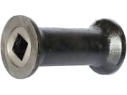 Industriehof® Zwischenstück, Länge 185 mm, Ø außen 98 mm, für universal 28 x 28/30 x 30 Vierkantwellen Industriehof® Zwischenstück, Länge 185 mm, Ø außen 98 mm, für universal 28 x 28/30 x 30 Vierkantwellen
