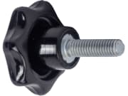 Sterngriff, DIN 6336, M 6 x 20 mm, Ø Kopf 32 mm Sterngriff, DIN 6336, M 6 x 20 mm, Ø Kopf 32 mm