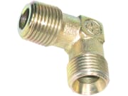 Winkel-Einschraubverschraubung "WE-R", 90 °, R 3/8" AG BSPT kegelig/R 3/8", Abdichtung Kegelgewinde Winkel-Einschraubverschraubung "WE-R", 90 °, R 3/8" AG BSPT kegelig/R 3/8", Abdichtung Kegelgewinde