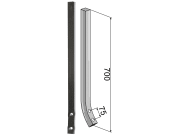 Industriehof® Spurlockerzinken 700 x 35 x 35 mm ohne Schar, für universal Industriehof® Spurlockerzinken 700 x 35 x 35 mm ohne Schar, für universal