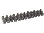 Herth + Buss Lüsterklemme 12-polig, Querschnitt Kabel 2,5 mm², Schraubkontakt, schwarz, 50 291 021 Herth + Buss Lüsterklemme 12-polig, Querschnitt Kabel 2,5 mm², Schraubkontakt, schwarz, 50 291 021