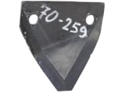 Fräsmesserklinge, 81 x 76 x 4 mm, rechts, glatt, abgewinkelt für Seko Fräsmesserklinge, 81 x 76 x 4 mm, rechts, glatt, abgewinkelt für Seko