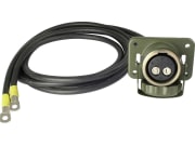 Herth + Buss Steckdose 2-polig, 24 V, Stahl, für Bundeswehrfahrzeuge, 51 305 238 Herth + Buss Steckdose 2-polig, 24 V, Stahl, für Bundeswehrfahrzeuge, 51 305 238