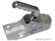Albe Kugelkupplung "EM 220-R", Ausführung A, Zul. Gesamtgewicht 2.200 kg, Stützlast 100 kg, für Zugstange 45 mm, rund Albe Kugelkupplung "EM 220-R", Ausführung A, Zul. Gesamtgewicht 2.200 kg, Stützlast 100 kg, für Zugstange 45 mm, rund
