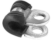 Rohrschelle "RSGU 1", verzinkt, DIN 3016, Ø Rohr 15 mm, Breite 15 mm, Bohrung 6,4 mm Rohrschelle "RSGU 1", verzinkt, DIN 3016, Ø Rohr 15 mm, Breite 15 mm, Bohrung 6,4 mm