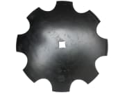 Industriehof® Eggenscheibe 450 x 4 mm, ZB Vierkant, 28 x 28 mm, gewölbt, gezahnt, für universal Industriehof® Eggenscheibe 450 x 4 mm, ZB Vierkant, 28 x 28 mm, gewölbt, gezahnt, für universal