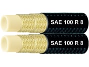Thermoplastschlauch "SAE 100 R 8" NW DN 8 - 5/16", 8,1 x 13,4 mm, zwilling Thermoplastschlauch "SAE 100 R 8" NW DN 8 - 5/16", 8,1 x 13,4 mm, zwilling