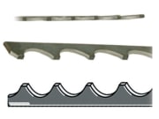 Zahnleiste L x S 2.500 x 8 mm Höhe 40 mm Zahnleiste L x S 2.500 x 8 mm Höhe 40 mm