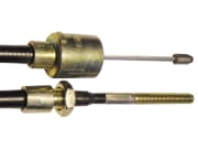 Bremsseil, Al-Ko, Glocke/Gewinde, Länge Hülle 1.130 mm, Länge 1.340 mm, Ø Glocke 26 mm, neue Ausführung Bremsseil, Al-Ko, Glocke/Gewinde, Länge Hülle 1.130 mm, Länge 1.340 mm, Ø Glocke 26 mm, neue Ausführung