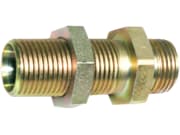 Schottverschraubung "SV-R", gerade, beidseitig 60° Aussenkung, R 3/8" Schottverschraubung "SV-R", gerade, beidseitig 60° Aussenkung, R 3/8"