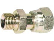 Verschraubung "ORFS", R 3/8" AG BSPP-13/16"-16 IG UNF-UN, gerade, AG mit Innenkonus 60° Aussenkung/IG flachdichtend, ORFS Verschraubung "ORFS", R 3/8" AG BSPP-13/16"-16 IG UNF-UN, gerade, AG mit Innenkonus 60° Aussenkung/IG flachdichtend, ORFS