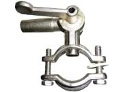 Vakuum-Hahn mit Flansch für Milchrohrleitung 1/4", 1", vernickelt Vakuum-Hahn mit Flansch für Milchrohrleitung 1/4", 1", vernickelt