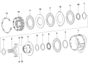 Walterscheid Nabe, Profil 1 3/4" 6 V, für Reibkupplungen PFK97/4, 1108870 Walterscheid Nabe, Profil 1 3/4" 6 V, für Reibkupplungen PFK97/4, 1108870