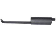 Schalldämpfer senkrecht, Einlass 60 mm, Auslass 50 mm, Länge 1.145 mm, für Case IH 238 – 895XL Schalldämpfer senkrecht, Einlass 60 mm, Auslass 50 mm, Länge 1.145 mm, für Case IH 238 – 895XL