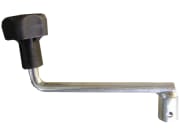 Kurbel für Stützrad, Ø innen 15 mm Kurbel für Stützrad, Ø innen 15 mm
