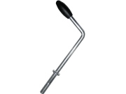 Knebel, für 50 mm Klemmbügel M 12, mit langem Schaft Knebel, für 50 mm Klemmbügel M 12, mit langem Schaft
