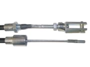 Bremsseil, WAP, Glocke/Gabelkopf, Länge Hülle 1.300 mm, Länge 1.620 mm, Ø Glocke 22 mm, Glocke außen, für Bremse WAP: W234-/RS Bremsseil, WAP, Glocke/Gabelkopf, Länge Hülle 1.300 mm, Länge 1.620 mm, Ø Glocke 22 mm, Glocke außen, für Bremse WAP: W234-/RS