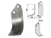 Industriehof® Fräsmesser links 190 x 70 x 7 mm, Bohrung 12,5 mm für Nardi Industriehof® Fräsmesser links 190 x 70 x 7 mm, Bohrung 12,5 mm für Nardi