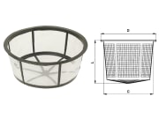 Agrotop Korbfilter 18 M, C 288 mm x D 305 mm x L 245 mm Agrotop Korbfilter 18 M, C 288 mm x D 305 mm x L 245 mm