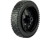 Rad für Ayp und Husqvarna, Ø außen 203 mm, Breite 50,8 mm, schwarze Felge Rad für Ayp und Husqvarna, Ø außen 203 mm, Breite 50,8 mm, schwarze Felge