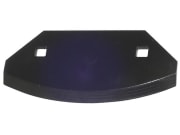 MWS Messer 170 x 77 x 6 mm, glatt, gebogen für Futtermischwagen Kverneland MWS Messer 170 x 77 x 6 mm, glatt, gebogen für Futtermischwagen Kverneland