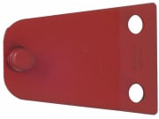 Messerhalter, 140 x 100 x 3 mm, Bohrung 16,5 mm, für Niemeyer Messerhalter, 140 x 100 x 3 mm, Bohrung 16,5 mm, für Niemeyer