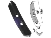 Industriehof® Spurlockererschar 190 x 37 x 8 mm für Spurlockerzinken Väderstad Industriehof® Spurlockererschar 190 x 37 x 8 mm für Spurlockerzinken Väderstad