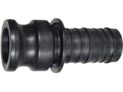 Hücobi Vaterteil "Kamlock E", PPN (Polypropylen), 1 1/2", mit Schlauchtülle Hücobi Vaterteil "Kamlock E", PPN (Polypropylen), 1 1/2", mit Schlauchtülle