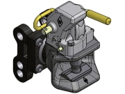 Cramer Anhängerkupplung "KU958" A 100 mm, B 25 mm, C 130 mm, Automatikkopf, Kuppelbolzen ballig, 8005101 Cramer Anhängerkupplung "KU958" A 100 mm, B 25 mm, C 130 mm, Automatikkopf, Kuppelbolzen ballig, 8005101