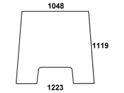 Frontscheibe, grün, für Massey Ferguson 3000-3690-Kabine Serie 3000, 3100, 3600 (ab Serien Nr. 50130) Frontscheibe, grün, für Massey Ferguson 3000-3690-Kabine Serie 3000, 3100, 3600 (ab Serien Nr. 50130)