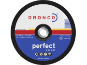 Dronco® Metall-Trennscheibe "A 24 R Perfect" 125 x 3 x 22,23 mm, gekröpft Dronco® Metall-Trennscheibe "A 24 R Perfect" 125 x 3 x 22,23 mm, gekröpft