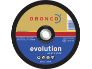 Dronco® Metall-Trennscheibe "AS 30 S HT Evolution" 115 x 3 x 22,23 mm, gekröpft Dronco® Metall-Trennscheibe "AS 30 S HT Evolution" 115 x 3 x 22,23 mm, gekröpft