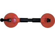 Doppelsaugheber, Tragkraft 80 kg, Ø Saugnapf 110 mm Doppelsaugheber, Tragkraft 80 kg, Ø Saugnapf 110 mm