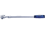 Ratsche 1/2 " 4-fach längenverstellbar, umschaltbar 450 – 600 mm, Chrom-Vanadium Ratsche 1/2 " 4-fach längenverstellbar, umschaltbar 450 – 600 mm, Chrom-Vanadium