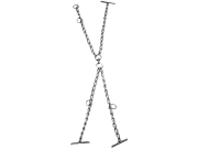Kerbl Kuhkette blank, doppelt verlängert, Halsumfang 70 – 110 cm, Stärke 6 mm, 12101 Kerbl Kuhkette blank, doppelt verlängert, Halsumfang 70 – 110 cm, Stärke 6 mm, 12101