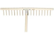 Heurechen Holz 70 cm mit Holzzähnen Heurechen Holz 70 cm mit Holzzähnen