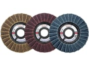 Dronco® Polierfächerscheibe "G-VA" 125 x 22,23 mm, mittel Dronco® Polierfächerscheibe "G-VA" 125 x 22,23 mm, mittel