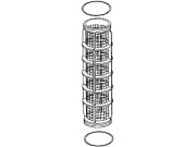 Agrotop Filtereinsatz gelb Edelstahl 80 M, für Druckleitungsfilter Serie 322-2, 324-2 Agrotop Filtereinsatz gelb Edelstahl 80 M, für Druckleitungsfilter Serie 322-2, 324-2