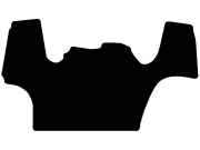 Fußmatte Velours für Case IH Traktor Farmall C, U, U Pro, ab Bj. 14, mit Mittelteil, 1-teilig, gekettelt Fußmatte Velours für Case IH Traktor Farmall C, U, U Pro, ab Bj. 14, mit Mittelteil, 1-teilig, gekettelt