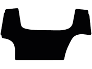 Fußmatte Velours für Steyr Traktor Multi 4100, 4110, 4120; ohne Mittelteil, ab Bj. 14 Fußmatte Velours für Steyr Traktor Multi 4100, 4110, 4120; ohne Mittelteil, ab Bj. 14